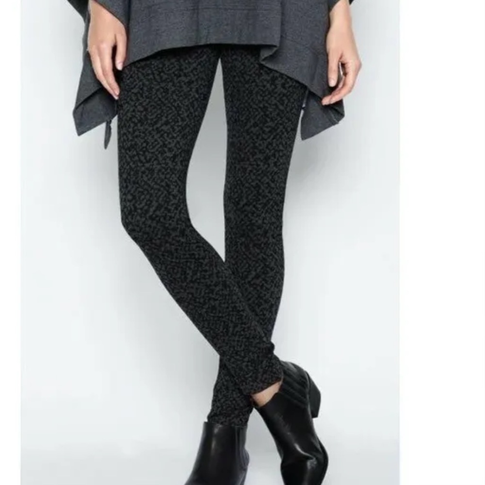 Joie Keena NWT Caviar/Heather Charcoal Stretch Leggings - Size XS